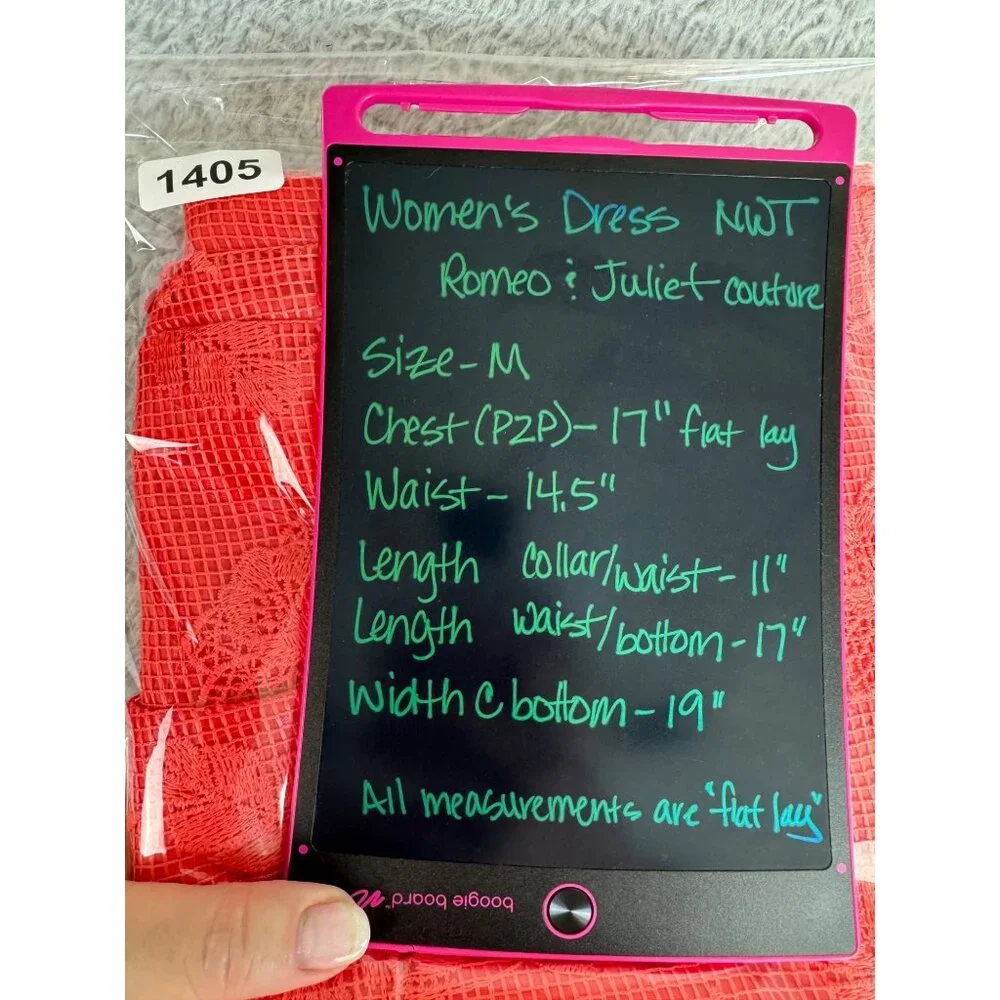 Romeo Juliet Couture Coral Lace Overlay Sleeveless Dress Medium Womens NWT Core - Picture 10 of 16